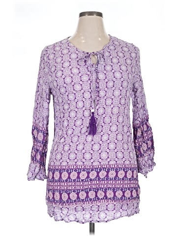 S.R. Fashion 3/4 Sleeve Blouse (view 1)