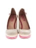 Sundance Color Block Ivory Heels Size JP 25 1/2 / US 8 1/2 - photo 2