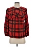 J.Crew 100% Cotton Plaid Red 3/4 Sleeve Blouse Size S - photo 1