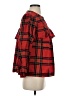 J.Crew 100% Cotton Plaid Red 3/4 Sleeve Blouse Size S - photo 4