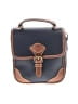Esprit 100% Leather Blue Leather Satchel One size - photo 1