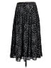 Talbots Polka Dots Black Casual Skirt Size 8 - photo 2