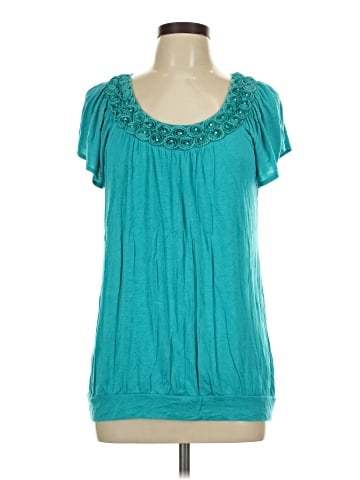 Elle Short Sleeve Blouse (view 1)
