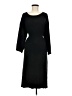 Max Studio Solid Black Casual Dress Size M - photo 1