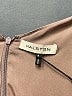 Halston Solid Brown Cocktail Dress Size 8 - photo 7