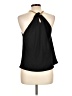 Amanda Uprichard 100% Polyester Black Sleeveless Blouse Size L - photo 2