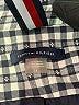 Tommy Hilfiger Houndstooth Blue Gray Blazer Size 14 - photo 6