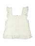 Splendid 100% Cotton Ivory Sweater Vest Size 6 - photo 2