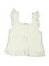 Splendid 100% Cotton Ivory Sweater Vest Size 6 - photo 1