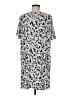 Soma Print Ivory Casual Dress Size M - photo 2