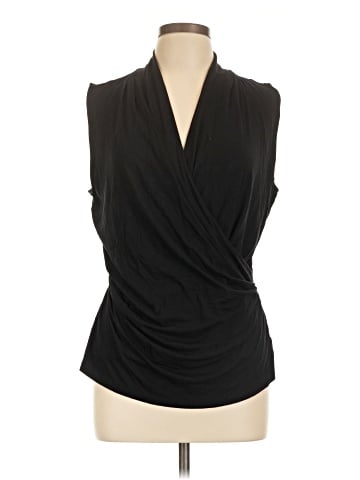 Ann Taylor Factory Sleeveless T-Shirt (view 1)