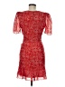 Parker 100% Silk Red Cocktail Dress Size 6 - photo 2