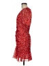 Parker 100% Silk Red Cocktail Dress Size 6 - photo 5