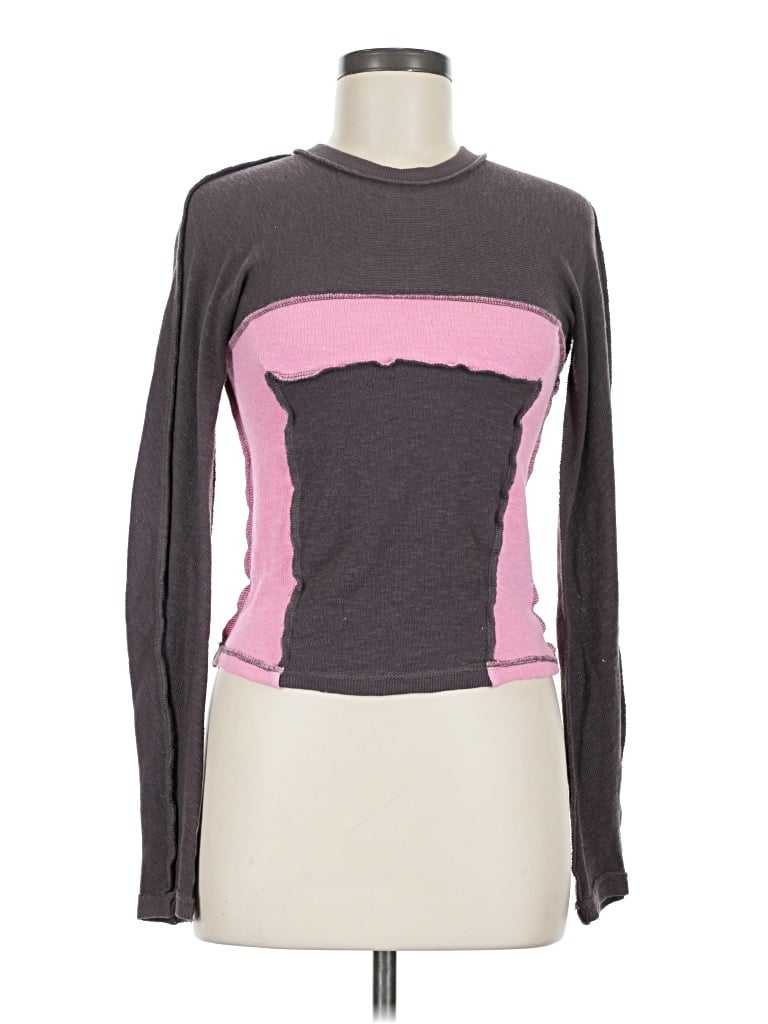 Pre-owned Bdg Long Sleeve T-shirt In Gray