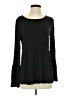 Piko Black Long Sleeve Blouse Size S - photo 1