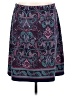 Talbots Outlet Paisley Purple Casual Skirt Size M - photo 1