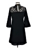 CeCe 100% Polyester Black Casual Dress Size 8 - photo 2