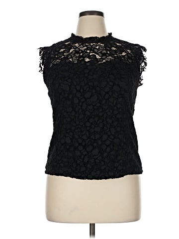 White House Black Market Sleeveless Blouse (view 1)