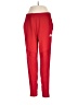 Adidas 100% Polyester Red Track Pants Size L - photo 1
