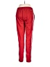Adidas 100% Polyester Red Track Pants Size L - photo 2