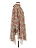 ETRO 100% Polyester Ivory Pink Kimono Size 50 - photo 4