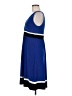 Chaps Color Block Blue Casual Dress Size M - photo 5