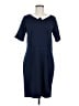 Merona Blue Casual Dress Size M - photo 1
