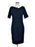 Merona Blue Casual Dress Size M - photo 2