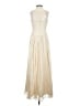 BCBGMAXAZRIA 100% Silk Ivory Cocktail Dress Size 2 - photo 2