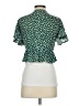 Lush Green Short Sleeve Blouse Size S - photo 2