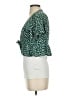 Lush Green Short Sleeve Blouse Size S - photo 5