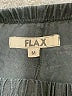 Flax 100% Linen Solid Black Linen Pants Size (M) - photo 7