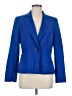Black Label by Evan Picone 100% Polyester Blue Blazer Size 6 - photo 1