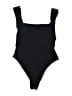 Zara Solid Black One Piece Swimsuit Size M - photo 1