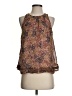 Joie 100% Silk Brown Sleeveless Silk Top Size XS - photo 1