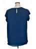 41Hawthorn Blue Short Sleeve Blouse Size 1X - photo 2