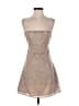 Unbranded Metallic Tan Cocktail Dress Size S - photo 1