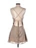 Unbranded Metallic Tan Cocktail Dress Size S - photo 2