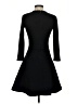Armani Exchange Solid Black Casual Dress Size S - photo 2