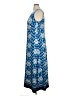 Ellen Tracy Paisley Blue Casual Dress Size XL - photo 5