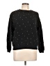 Lou & Grey 100% Cotton Stars Black Pullover Sweater Size L - photo 1