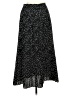 Simlu 100% Polyester Stars Black Casual Skirt Size M - photo 1