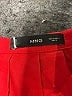 MNG Solid Red Casual Skirt Size 6 - photo 4