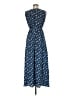 Jonathan Martin 100% Polyester Blue Casual Dress Size 7 - 8 - photo 2