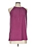 Green Envelope Purple Sleeveless Blouse Size L - photo 1