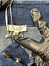 La Miel Chevron-herringbone Blue Jeans Size XS - photo 4