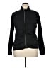Athleta 100% Polyester Black Track Jacket Size XL - photo 1