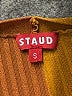 STAUD Orange Casual Dress Size S - photo 7
