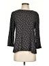 Hinge 100% Viscose Black 3/4 Sleeve Top Size XS - photo 1