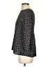 Hinge 100% Viscose Black 3/4 Sleeve Top Size XS - photo 5